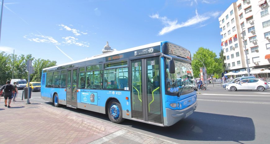LA COMUNIDAD DE MADRID PONE EN MARCHA UN SERVICIO ESPECIAL DE LANZADERA DE AUTOBUSES ELÉCTRICOS